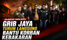 Tak Hanya Antar Bantuan, GRIB Jaya Siap Kerahkan Anggota untuk Korban Kebakaran Ciptamulya
