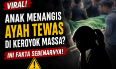 Tangisan Bocah Ini Bikin Warganet Tersentuh, Ternyata Ayahnya Tewas Usai Diduga Mencuri Ayam