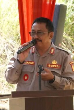 Jembatan Merah Putih Presisi di Cibadak Diresmikan, Bupati Minta Warga Menjaga