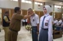 Bupati Sukabumi membuka Diklat Paskibraka 2026 dan mengingatkan peserta agar menjaga amanah, disiplin, serta semangat berprestasi. (fb/Pemerintah Kabupaten Sukabumi)