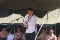 Dentuman tambur membuka Plara Fest sekaligus menandai dimulainya Hari Jadi Kabupaten Sukabumi ke-156. (fb/Pemerintah Kabupaten Sukabumi)