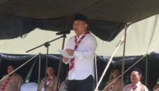 Wabup Sukabumi menegaskan Pramuka berperan penting dalam membentuk generasi muda yang tangguh dan berkarakter. (fb/Pemerintah Kabupaten Sukabumi)
