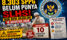 8.303 SPPG Belum Punya SLHS, BGN Minta Sertifikasi MBG Rampung 10 Agustus 2026