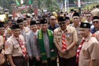 Kapolri ajak peserta Kemah Nasional Pramuka PUI di Sukabumi terus merawat persatuan dan kesatuan. (fb/Pemerintah Kabupaten Sukabumi)