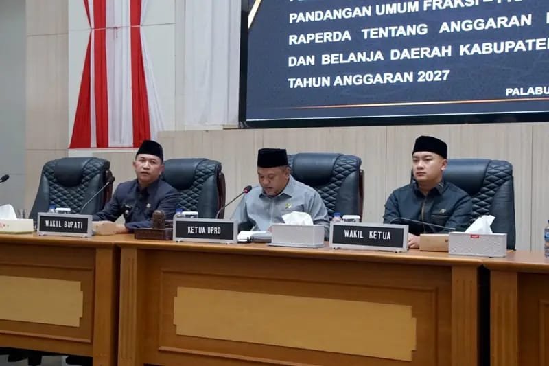 DPRD Kabupaten Sukabumi dijadwalkan mulai membahas Raperda APBD 2027 pada Senin setelah menerima jawaban pemerintah daerah atas pandangan tujuh fraksi.