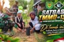 Satgas TMMD ke-130 Kodim 0622 Sukabumi menanam sayuran dan membagikan bibit kepada warga Desa Mekarjaya untuk memperkuat ketahanan pangan keluarga.